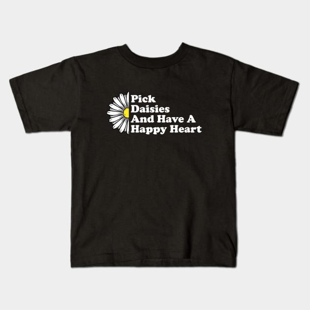 daisy flower Kids T-Shirt by theDK9